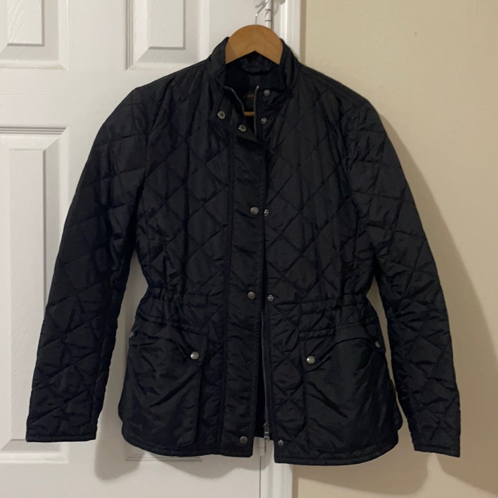 Coach quilted jacket size S